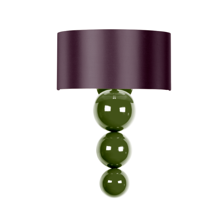 David Hunt Lighting Athena Wall Light Bespoke with Shade