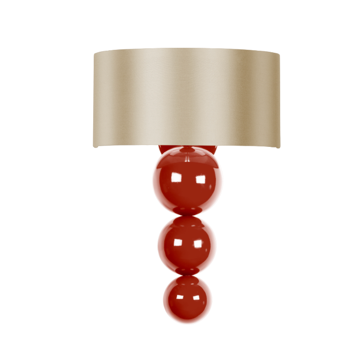 David Hunt Lighting Athena Wall Light Bespoke with Shade