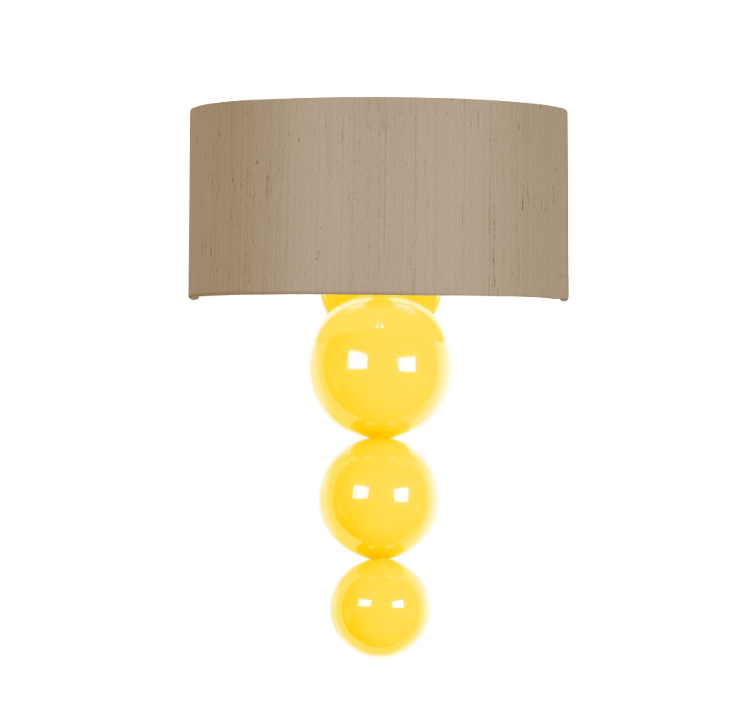 David Hunt Lighting Athena Wall Light Bespoke with Shade