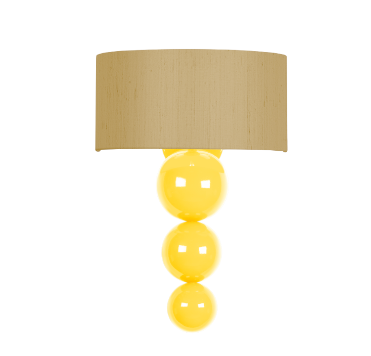 David Hunt Lighting Athena Wall Light Bespoke with Shade