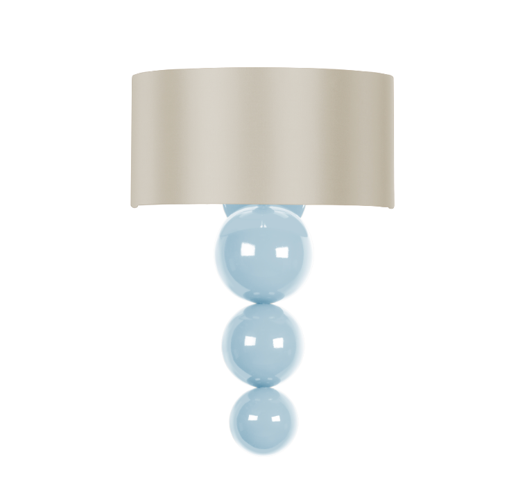 David Hunt Lighting Athena Wall Light Bespoke with Shade