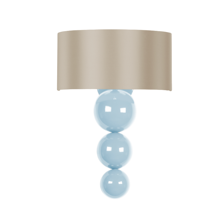 David Hunt Lighting Athena Wall Light Bespoke with Shade