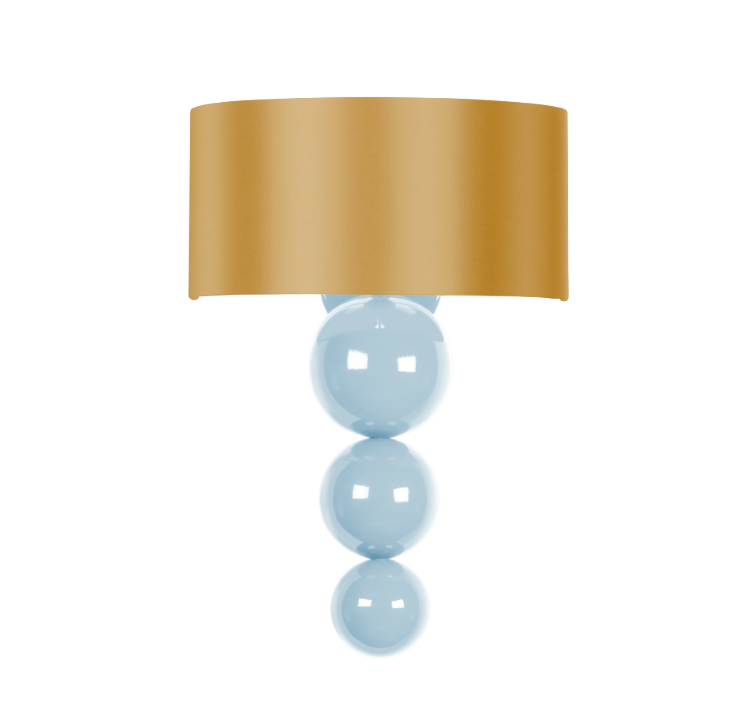 David Hunt Lighting Athena Wall Light Bespoke with Shade