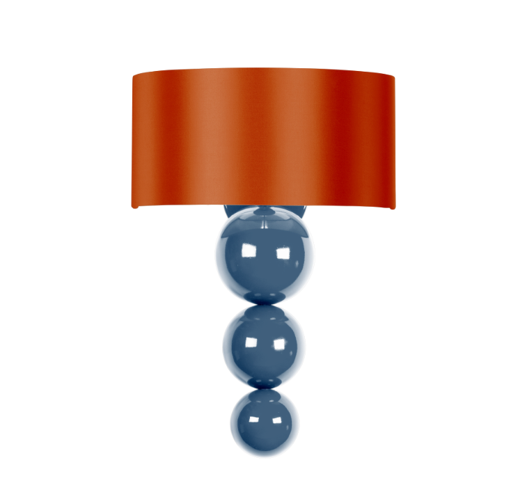 David Hunt Lighting Athena Wall Light Bespoke with Shade