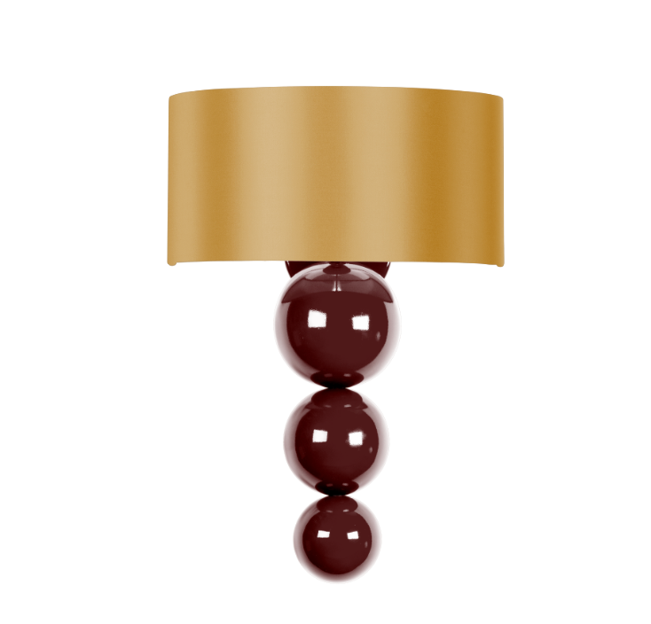 David Hunt Lighting Athena Wall Light Bespoke with Shade