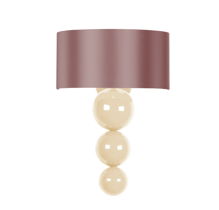David Hunt Lighting Athena Wall Light Bespoke with Shade