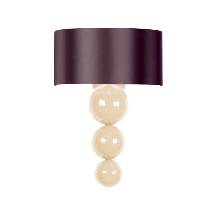 David Hunt Lighting Athena Wall Light Bespoke with Shade