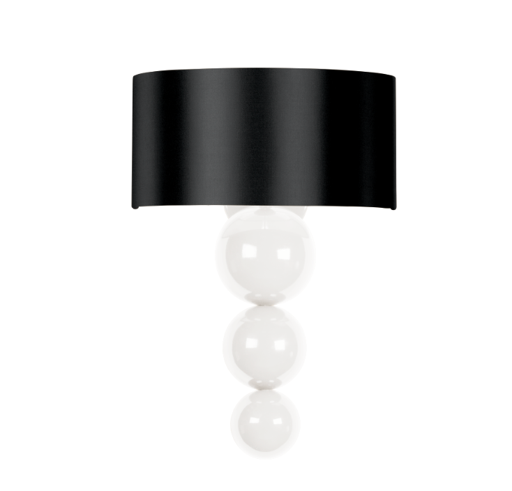 David Hunt Lighting Athena Wall Light Bespoke with Shade