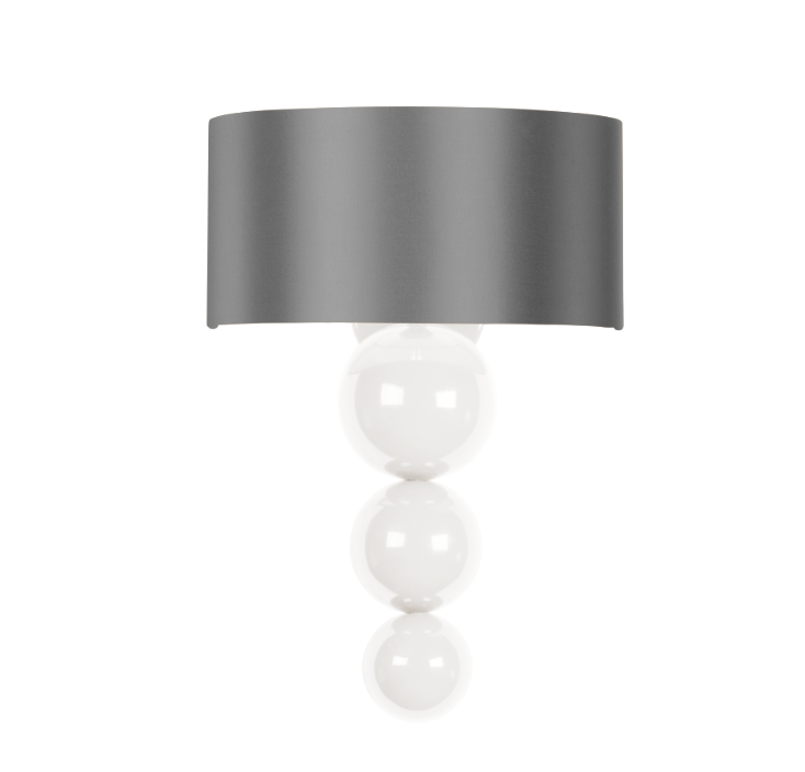 David Hunt Lighting Athena Wall Light Bespoke with Shade