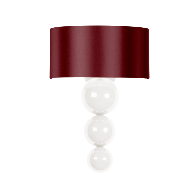 David Hunt Lighting Athena Wall Light Bespoke with Shade