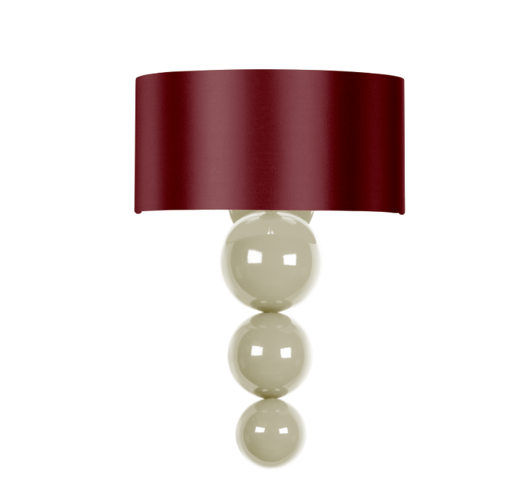 David Hunt Lighting Athena Wall Light Bespoke with Shade