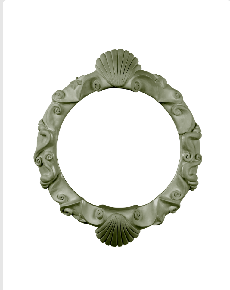 Ariel Mirror Bespoke Finish 40cm