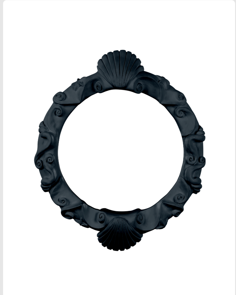 Ariel Mirror Bespoke Finish 40cm