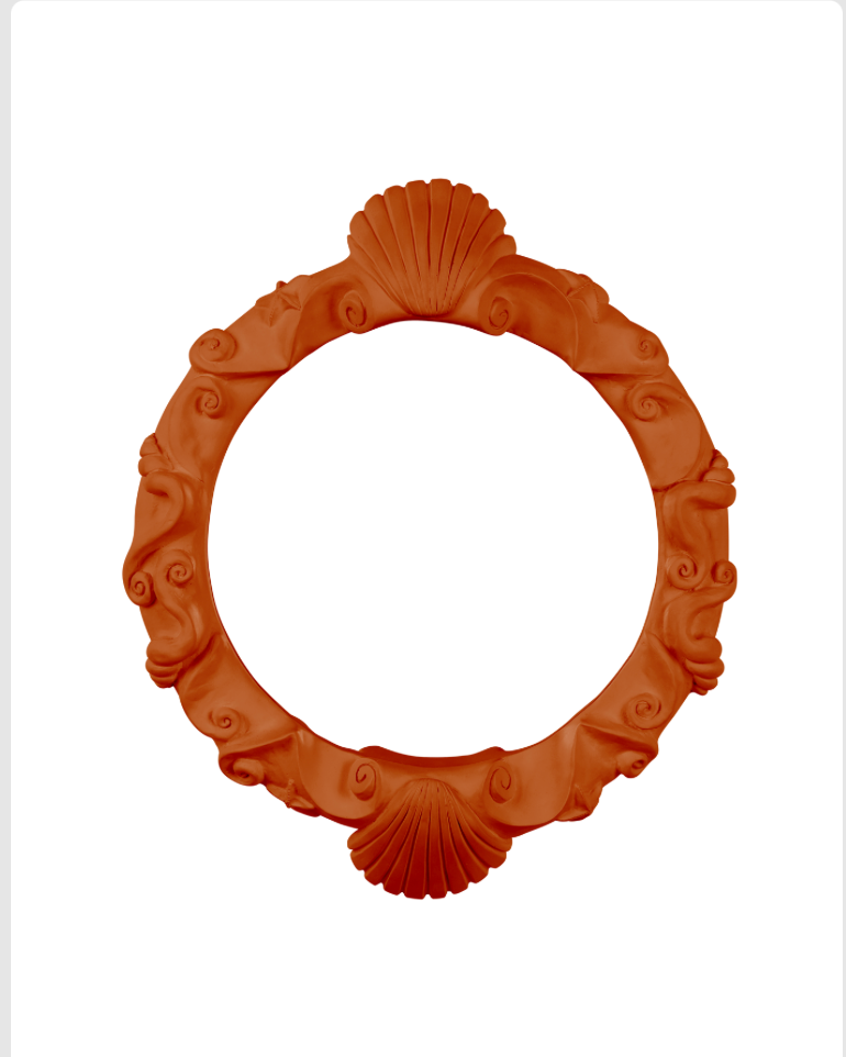 Ariel Mirror Bespoke Finish 40cm