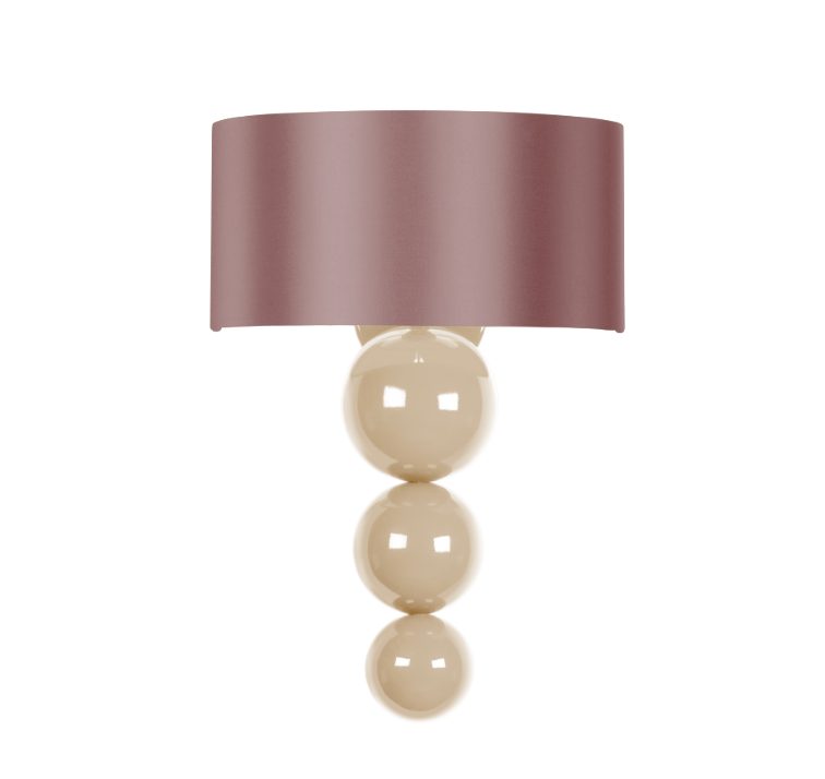David Hunt Lighting Athena Wall Light Bespoke with Shade