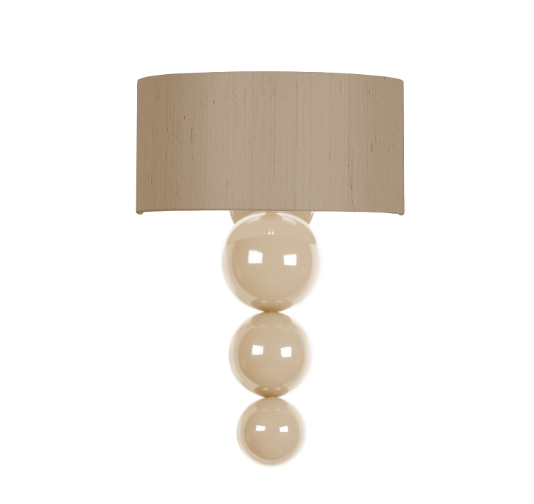 David Hunt Lighting Athena Wall Light Bespoke with Shade