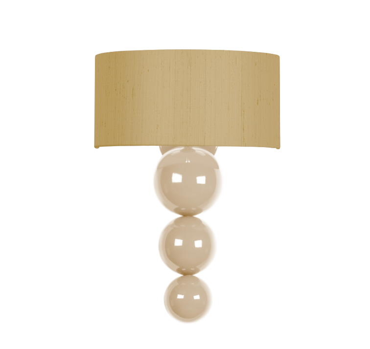 David Hunt Lighting Athena Wall Light Bespoke with Shade
