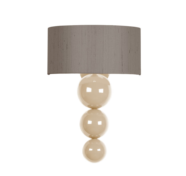 David Hunt Lighting Athena Wall Light Bespoke with Shade