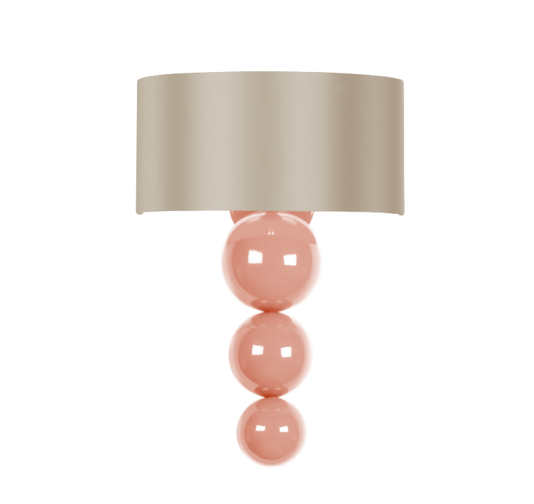 David Hunt Lighting Athena Wall Light Bespoke with Shade