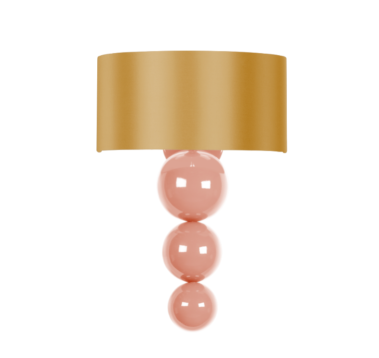 David Hunt Lighting Athena Wall Light Bespoke with Shade