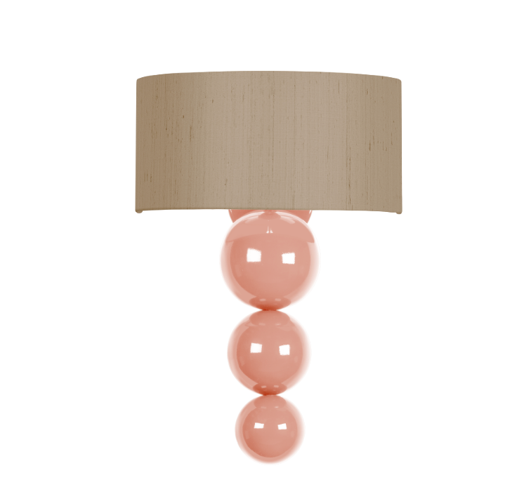 David Hunt Lighting Athena Wall Light Bespoke with Shade