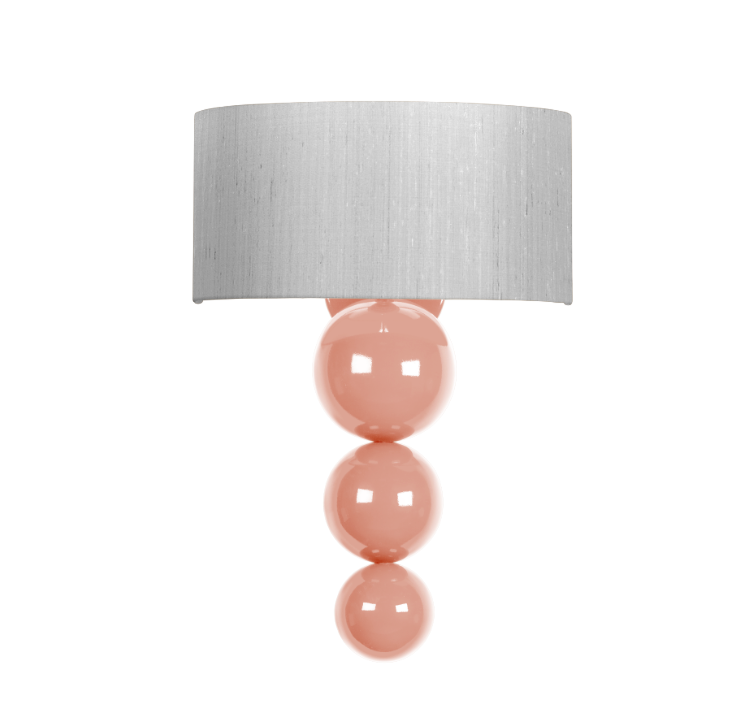 David Hunt Lighting Athena Wall Light Bespoke with Shade