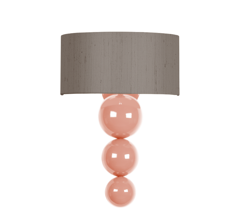 David Hunt Lighting Athena Wall Light Bespoke with Shade