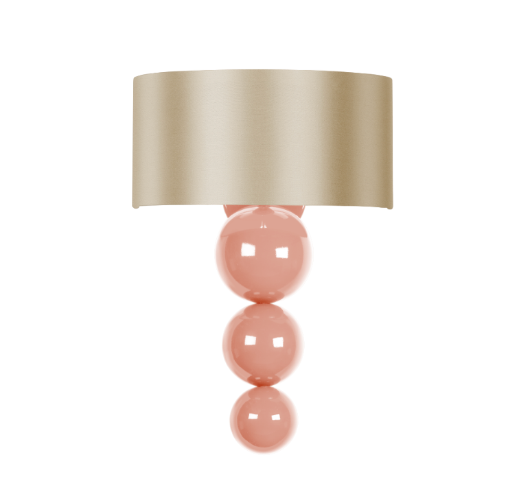 David Hunt Lighting Athena Wall Light Bespoke with Shade