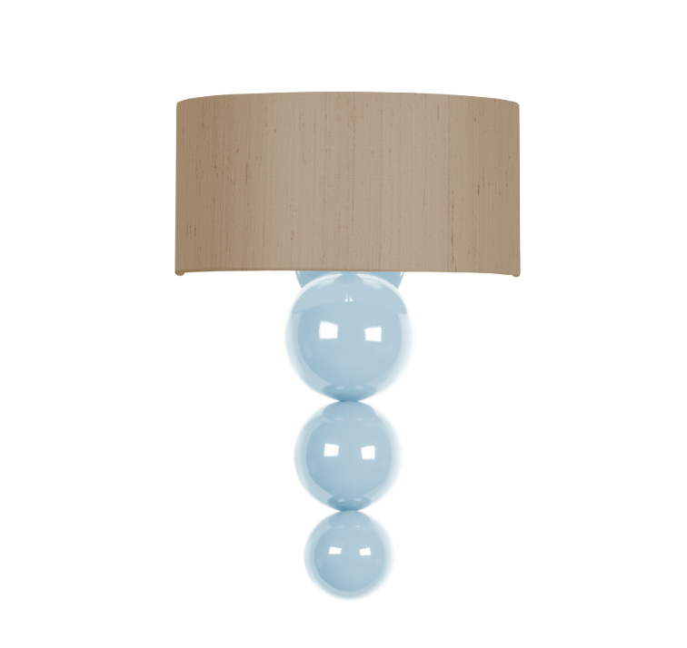 David Hunt Lighting Athena Wall Light Bespoke with Shade