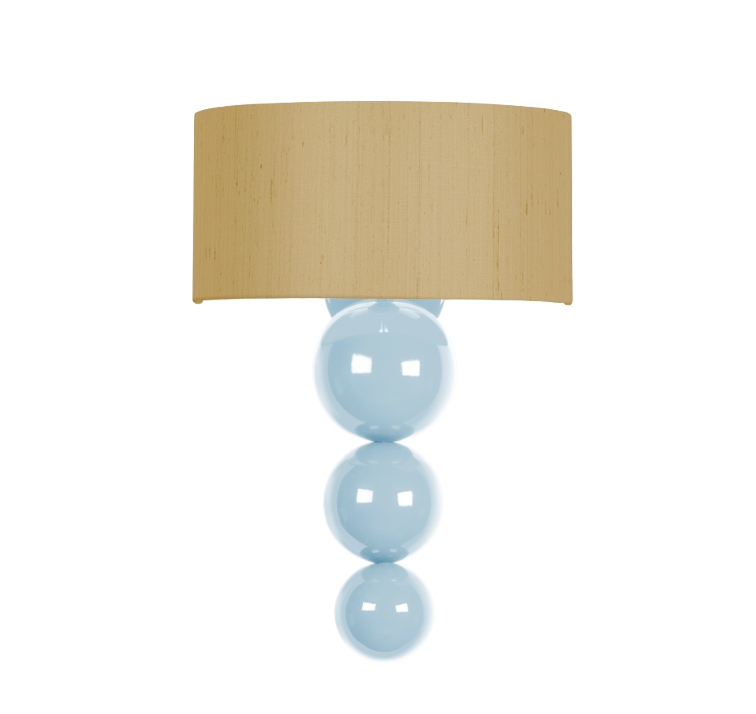 David Hunt Lighting Athena Wall Light Bespoke with Shade