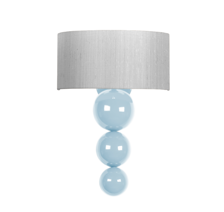 David Hunt Lighting Athena Wall Light Bespoke with Shade