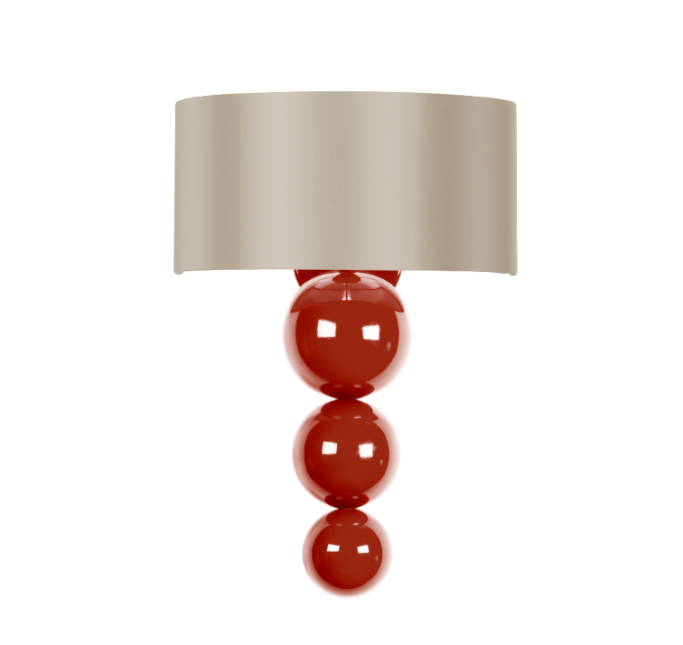 David Hunt Lighting Athena Wall Light Bespoke with Shade