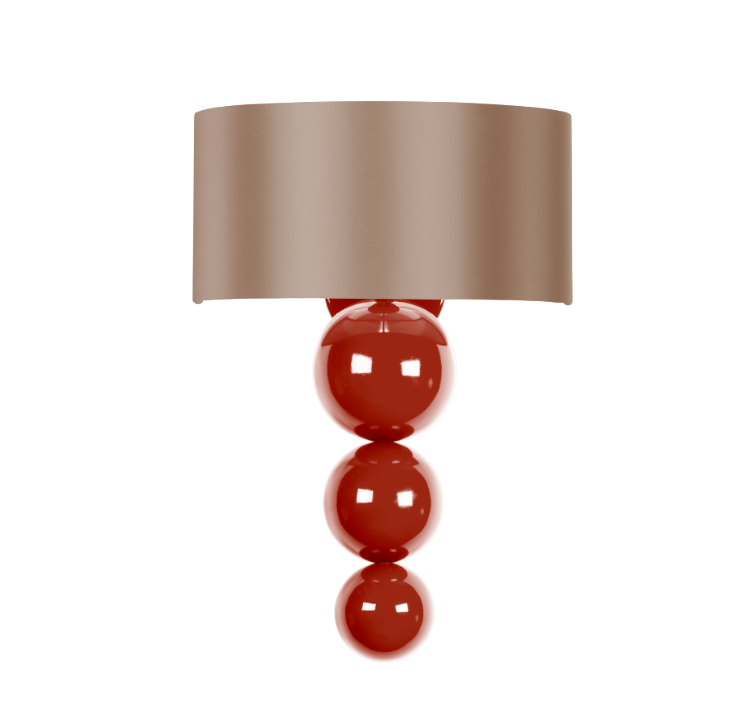 David Hunt Lighting Athena Wall Light Bespoke with Shade