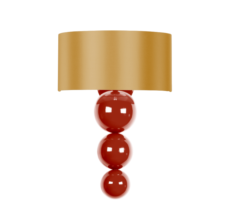 David Hunt Lighting Athena Wall Light Bespoke with Shade