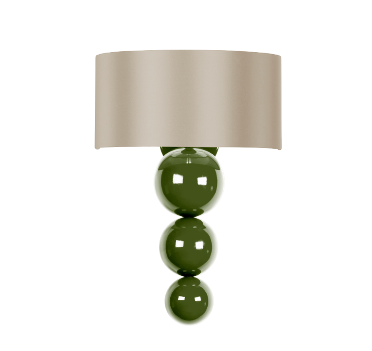 David Hunt Lighting Athena Wall Light Bespoke with Shade