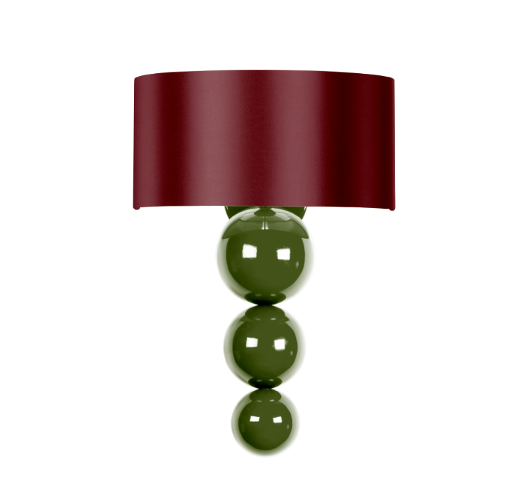 David Hunt Lighting Athena Wall Light Bespoke with Shade