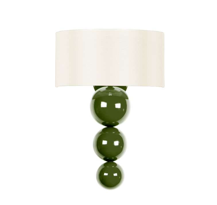 David Hunt Lighting Athena Wall Light Bespoke with Shade