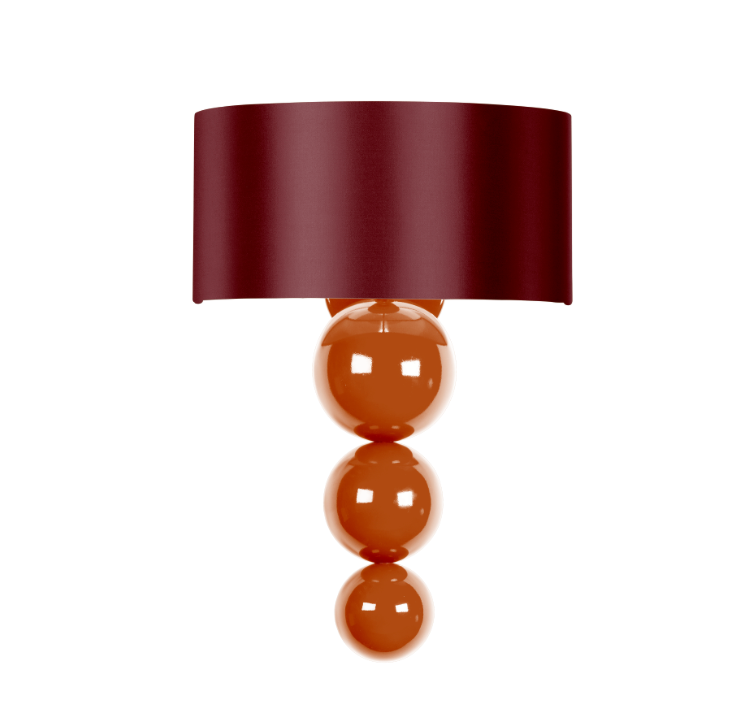 David Hunt Lighting Athena Wall Light Bespoke with Shade