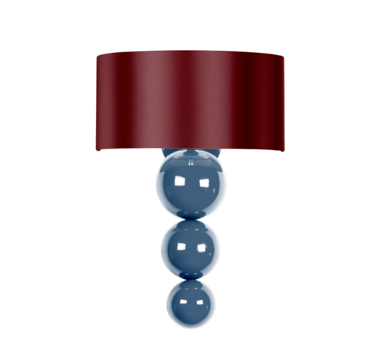 David Hunt Lighting Athena Wall Light Bespoke with Shade