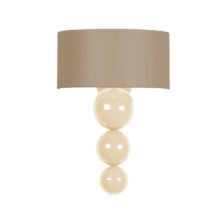David Hunt Lighting Athena Wall Light Bespoke with Shade