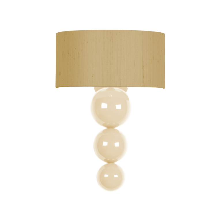David Hunt Lighting Athena Wall Light Bespoke with Shade