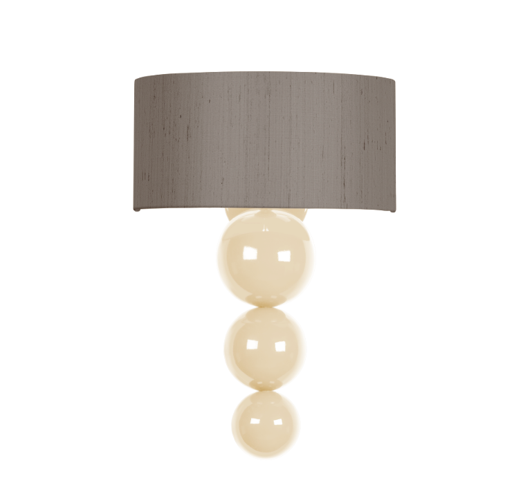 David Hunt Lighting Athena Wall Light Bespoke with Shade