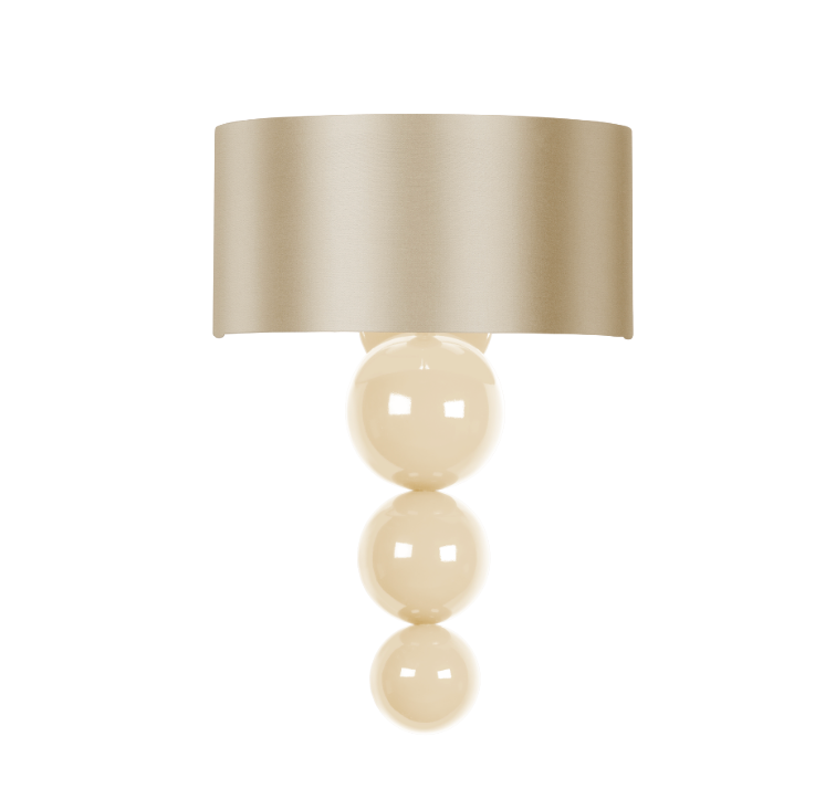 David Hunt Lighting Athena Wall Light Bespoke with Shade
