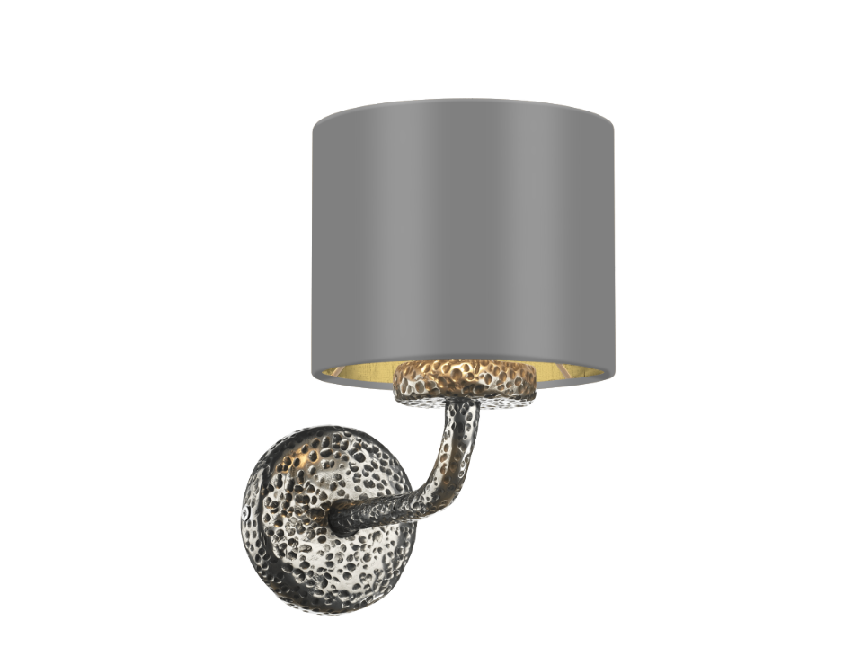 David Hunt Lighting Sloane Wall Light Bronze SLO0700 With Shade