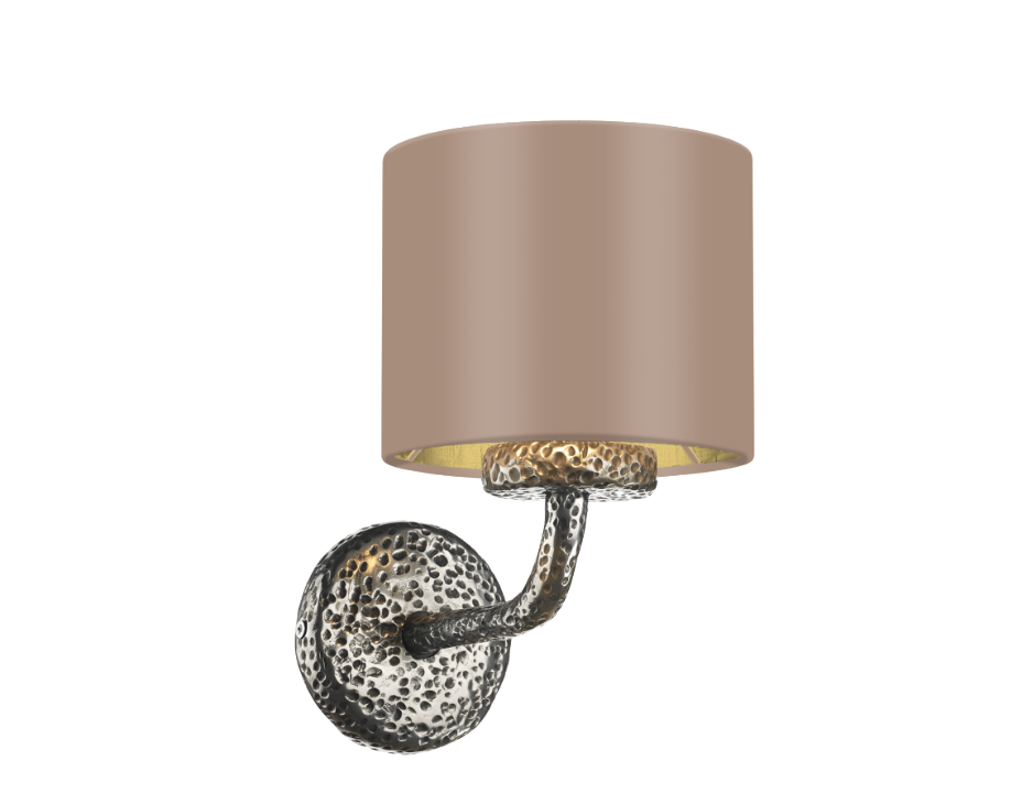 David Hunt Lighting Sloane Wall Light Bronze SLO0700 With Shade