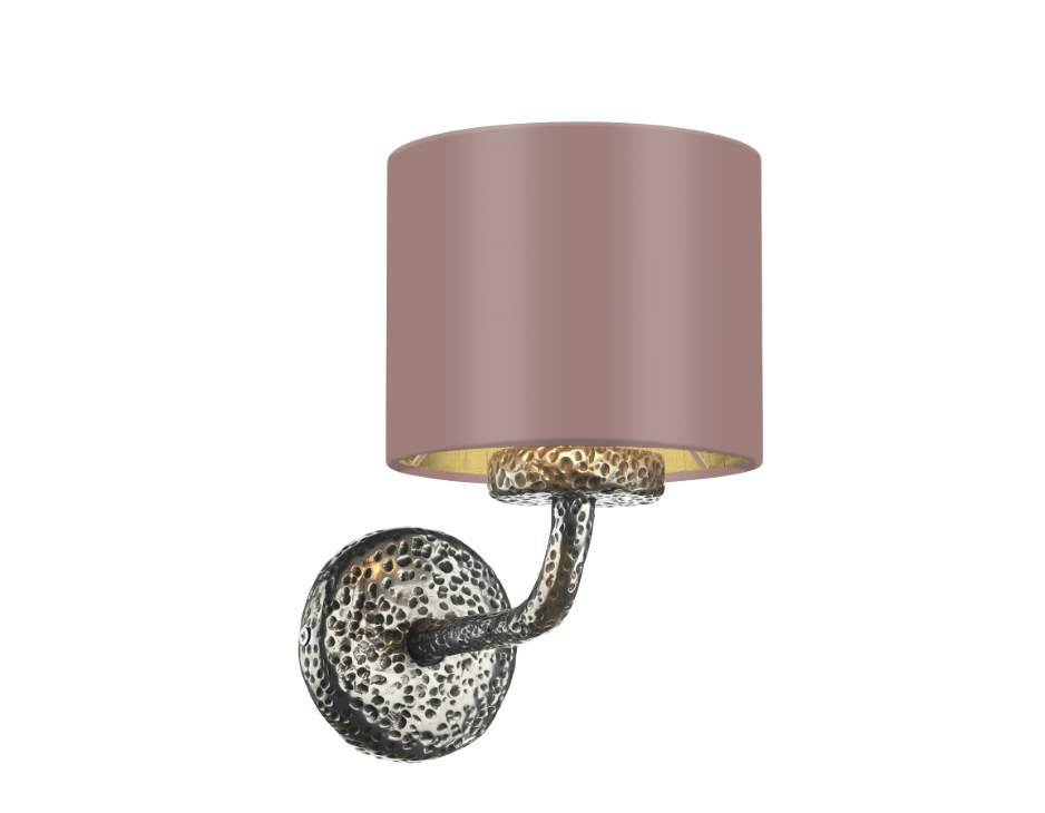 David Hunt Lighting Sloane Wall Light Bronze SLO0700 With Shade