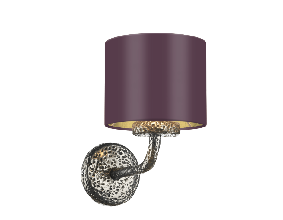 David Hunt Lighting Sloane Wall Light Bronze SLO0700 With Shade