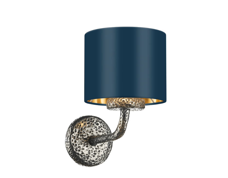 David Hunt Lighting Sloane Wall Light Bronze SLO0700 With Shade