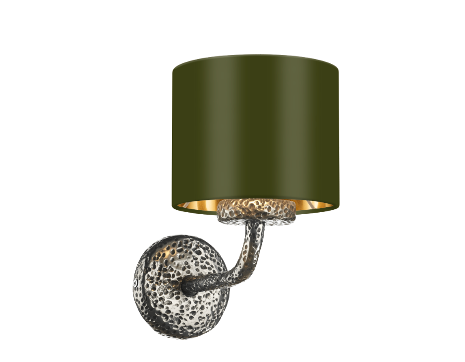 David Hunt Lighting Sloane Wall Light Bronze SLO0700 With Shade