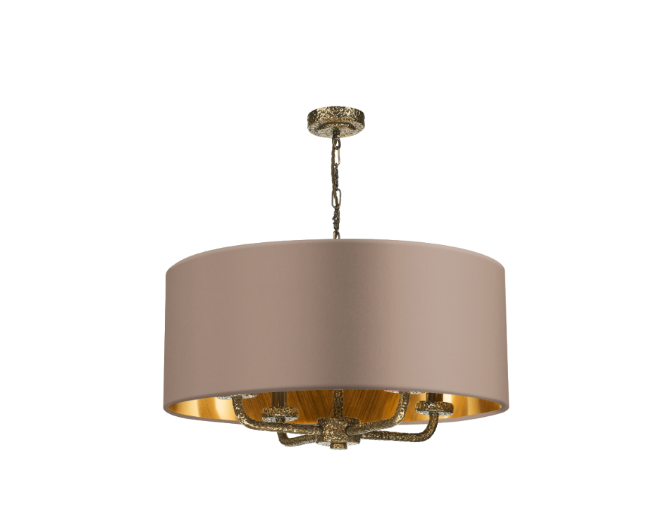 David Hunt Lighting Sloane 4 Lt Pendant Bronze  SLO0400